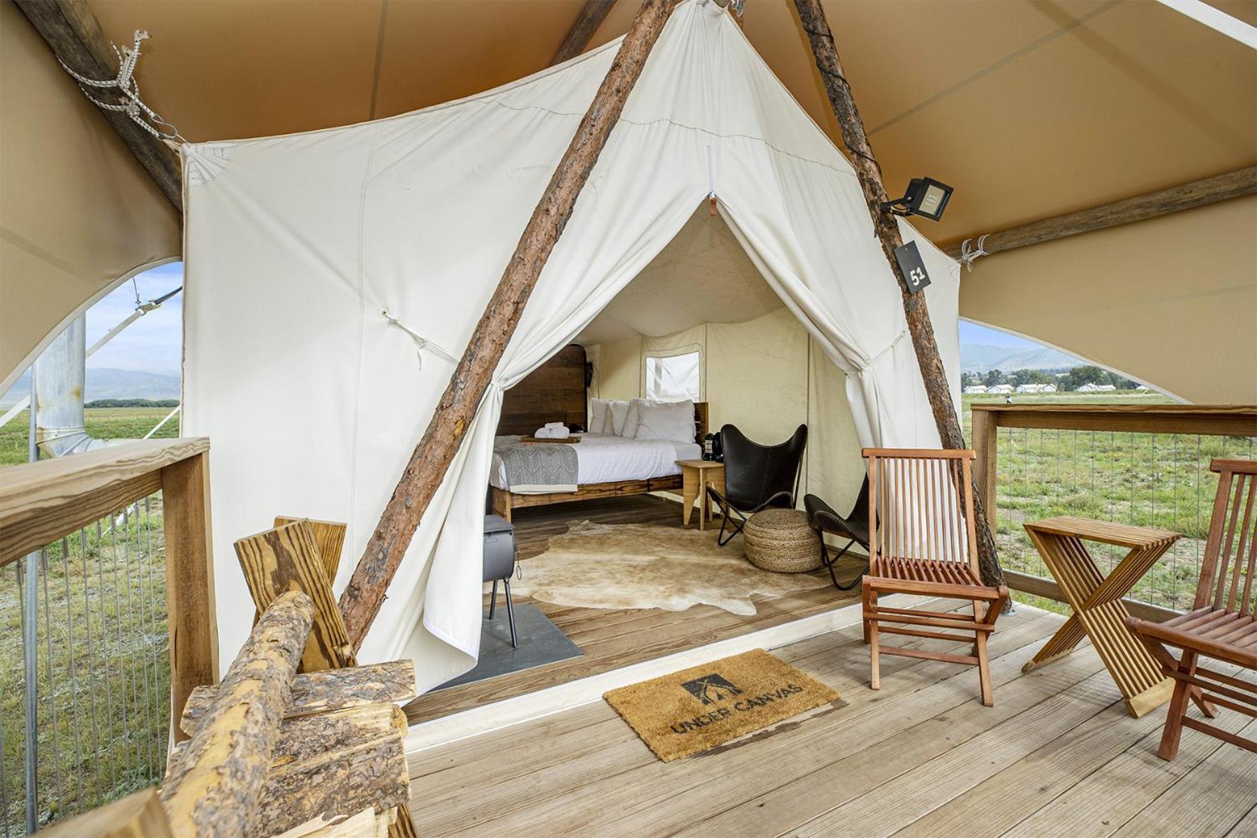 Under Canvas North Yellowstone - Paradise Valley Livingston Exterior foto