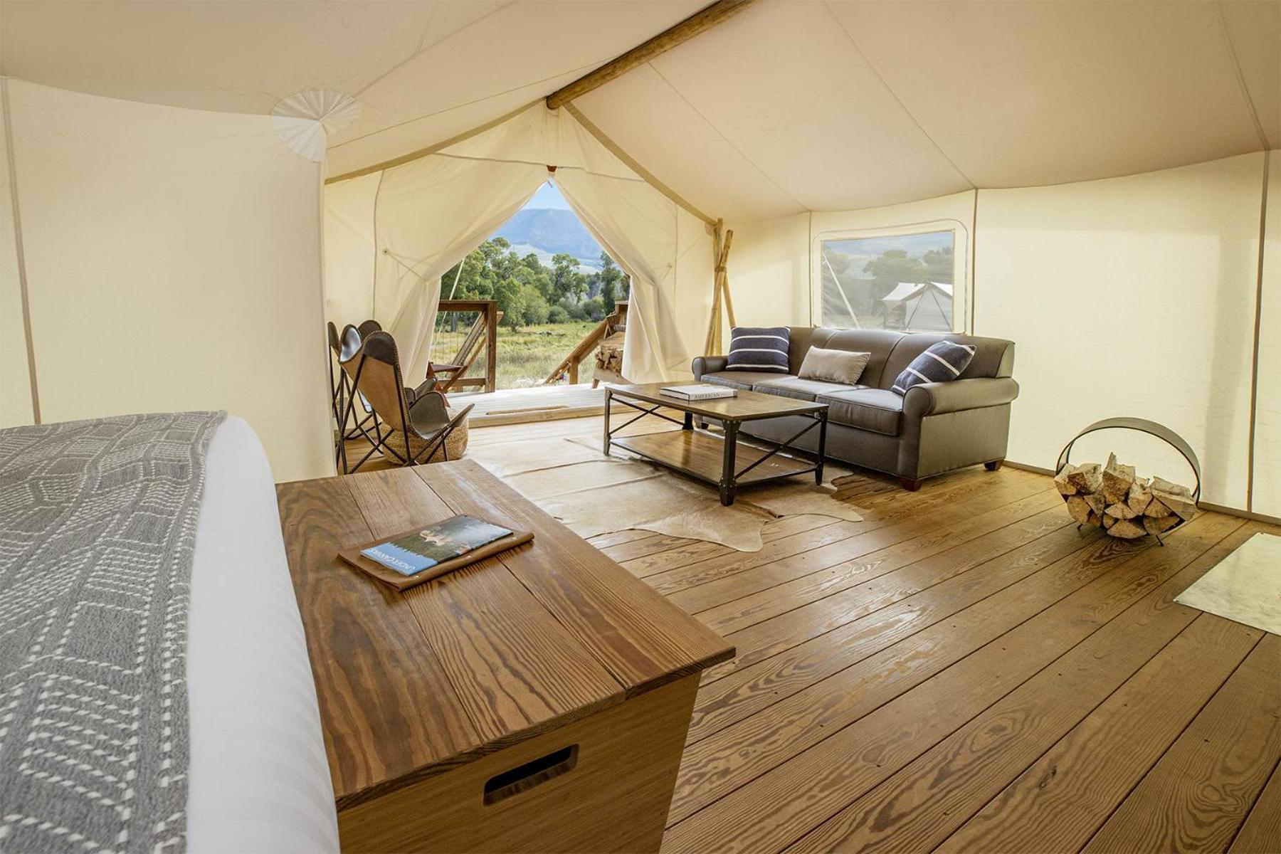 Under Canvas North Yellowstone - Paradise Valley Livingston Exterior foto