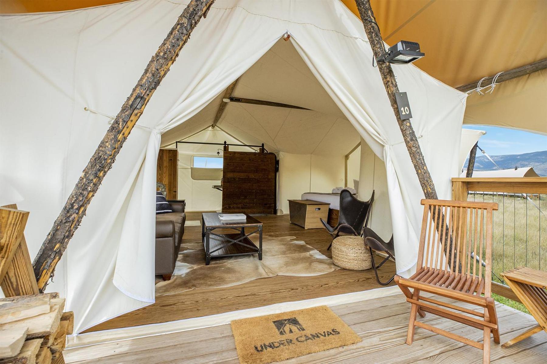 Under Canvas North Yellowstone - Paradise Valley Livingston Exterior foto