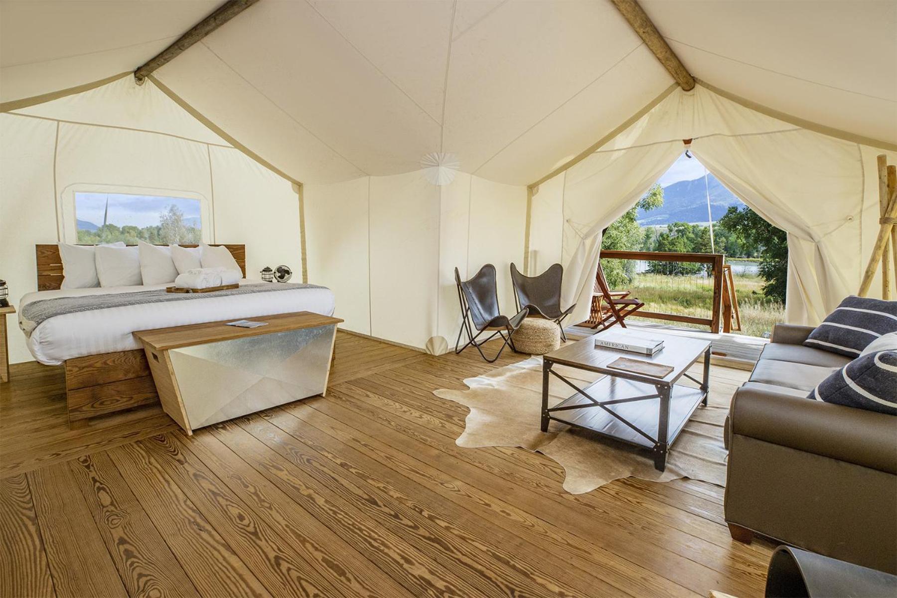 Under Canvas North Yellowstone - Paradise Valley Livingston Exterior foto