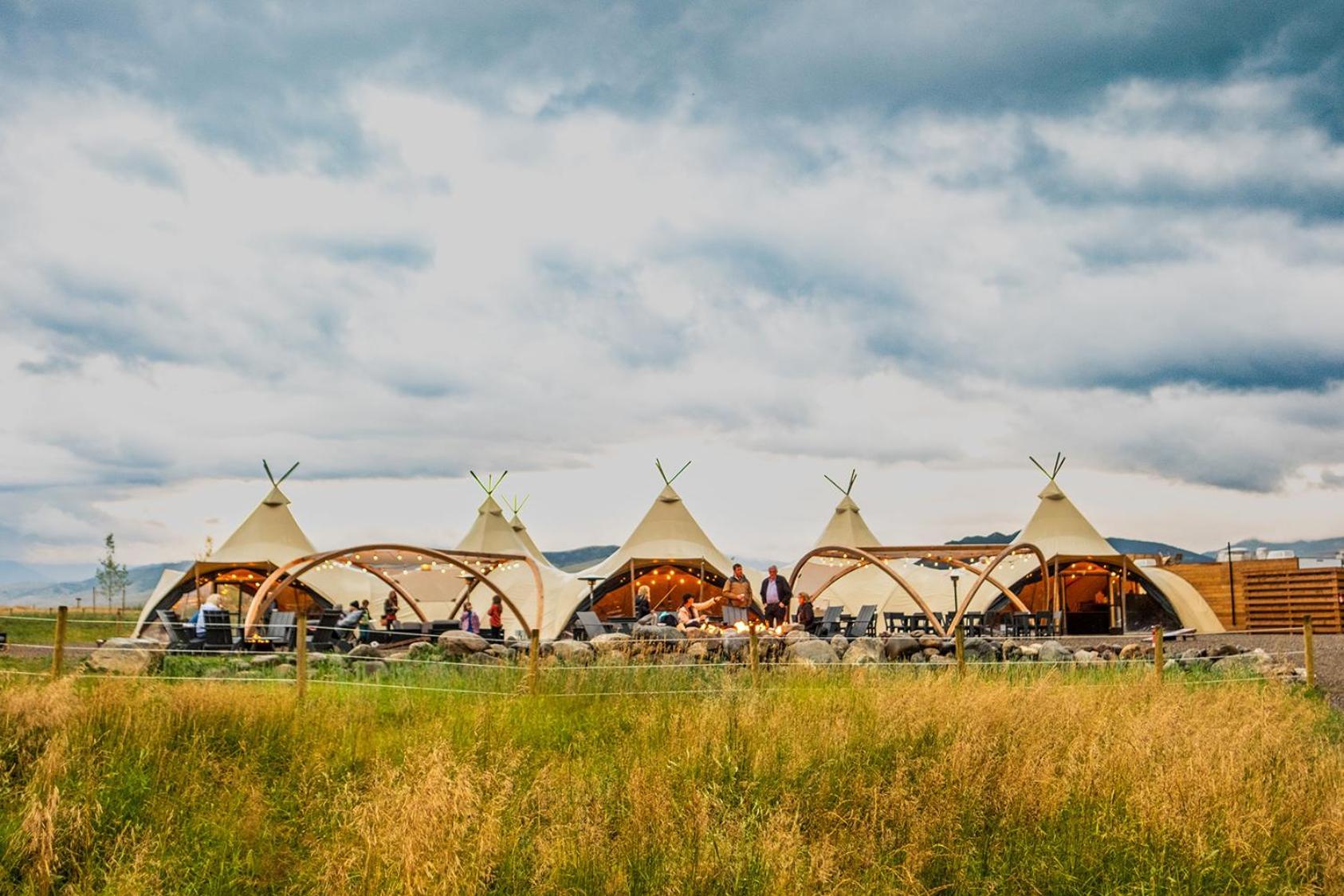 Under Canvas North Yellowstone - Paradise Valley Livingston Exterior foto