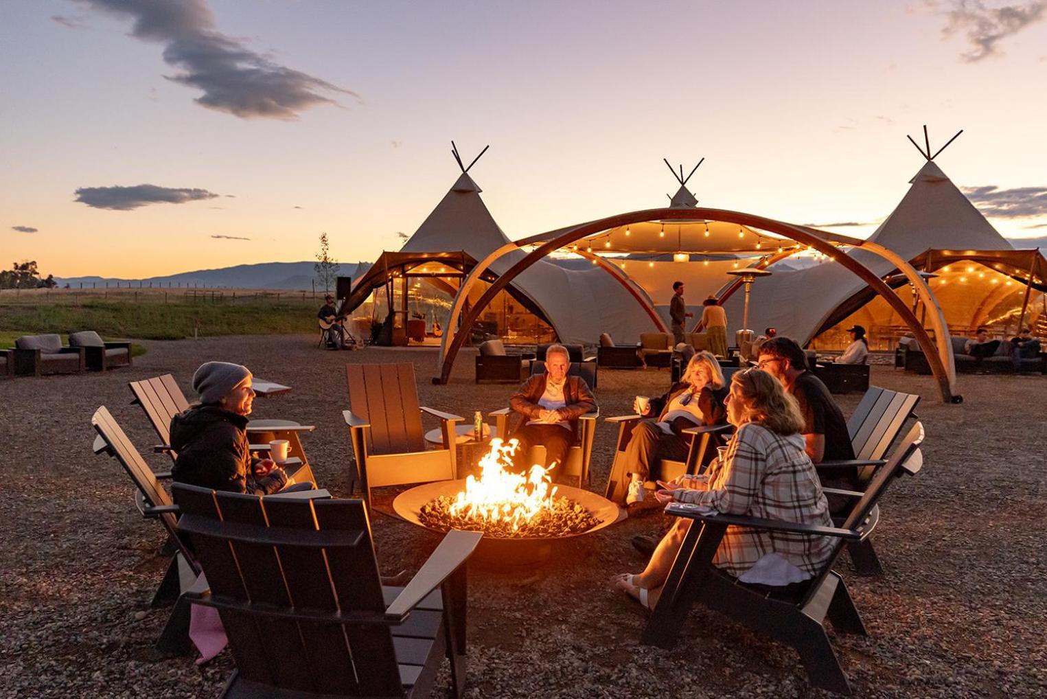 Under Canvas North Yellowstone - Paradise Valley Livingston Exterior foto
