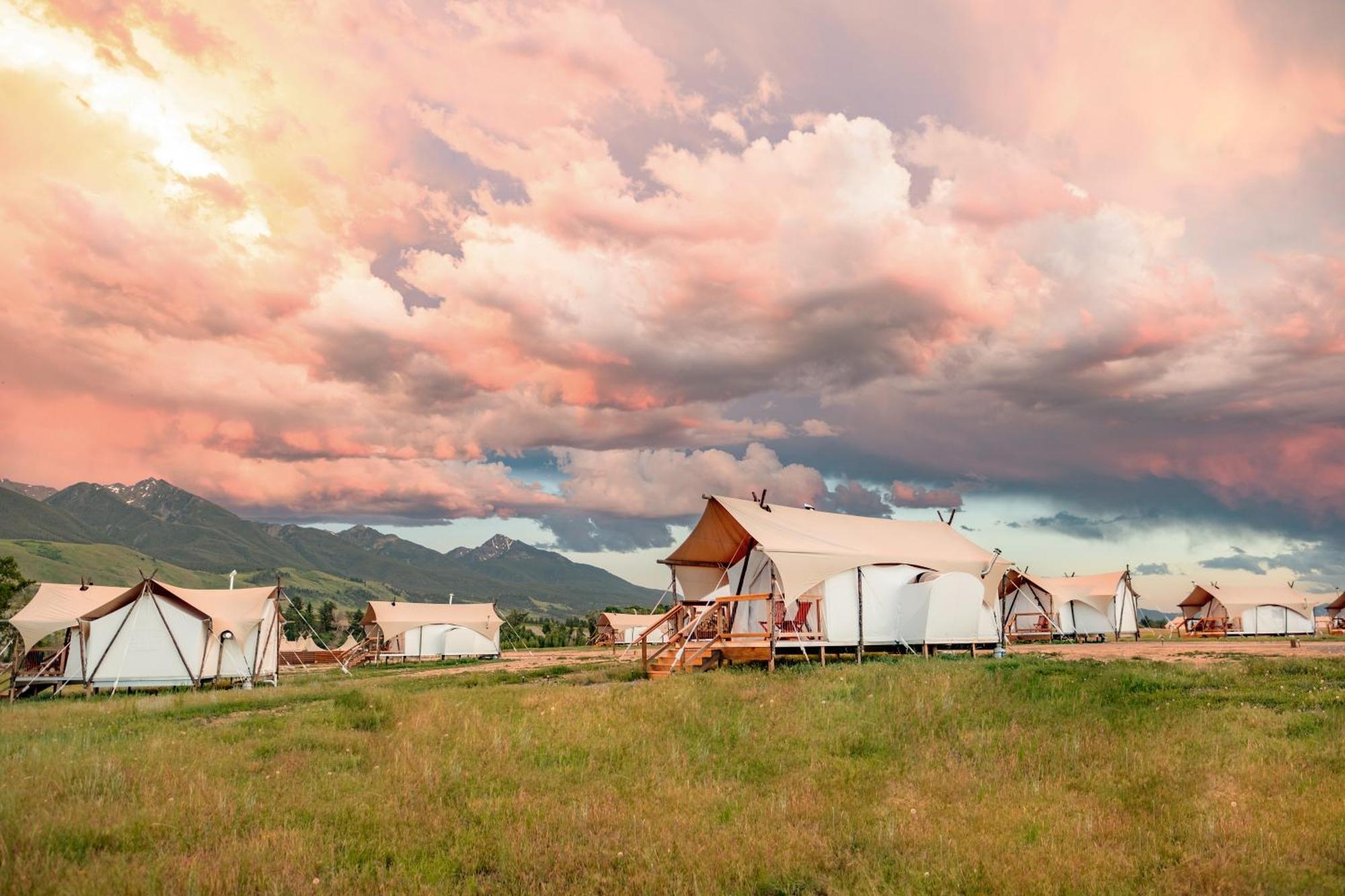 Under Canvas North Yellowstone - Paradise Valley Livingston Exterior foto