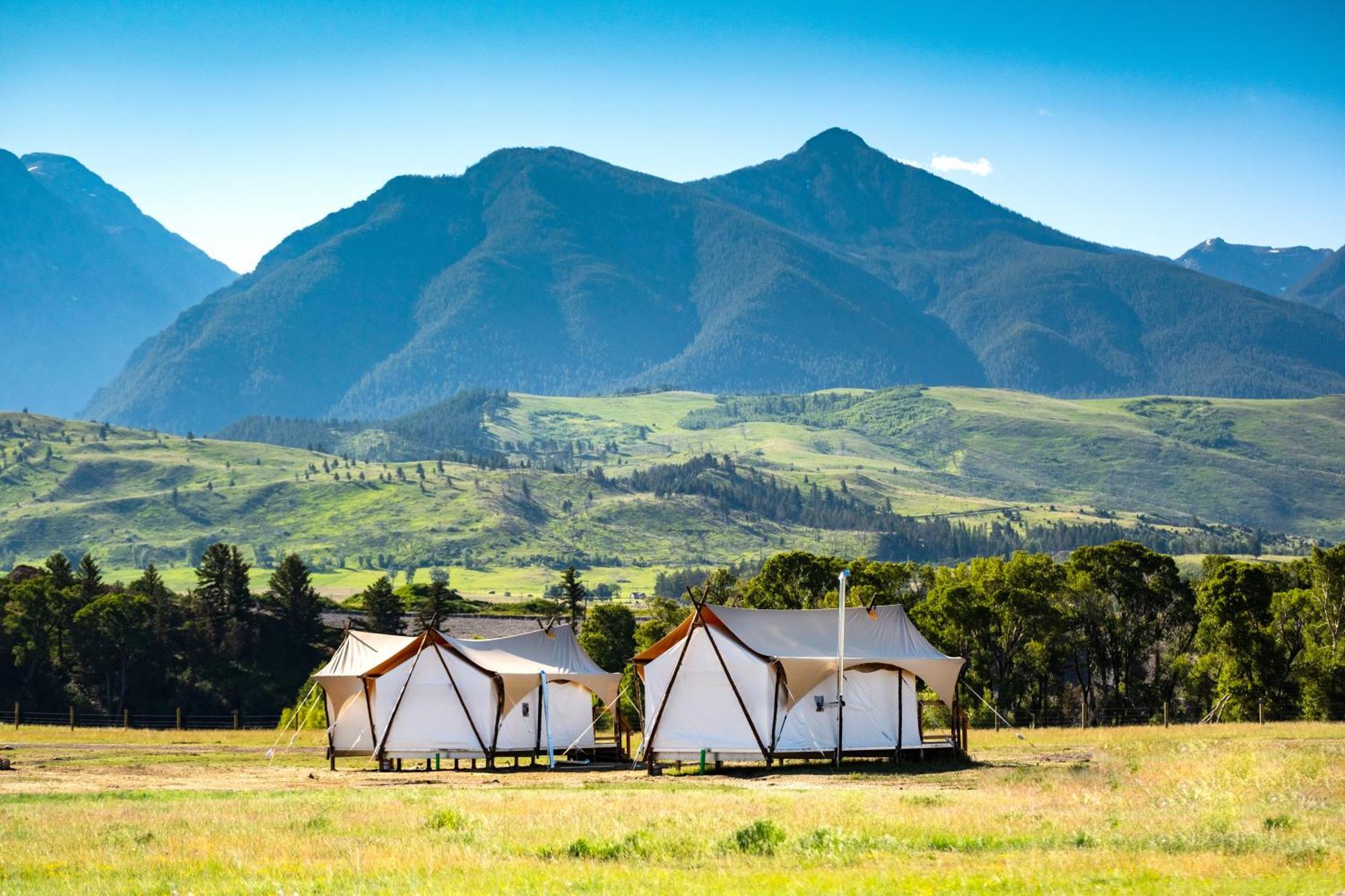 Under Canvas North Yellowstone - Paradise Valley Livingston Exterior foto